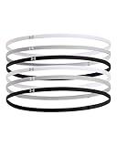Under Armour Womens Mini Elastics 6 Pack, (001) Black / / Mod Gray, One Size Fits Most