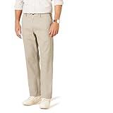 Amazon Essentials Men's Classic-Fit Wrinkle-Resistant Flat-Front Chino Pant (Available in Big & Tall), Khaki Brown, 50W x 34L