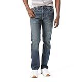 Levi Strauss Signature Gold Men's Relaxed Fit Flex Jeans (Available in Big & Tall), Headlands, 36W x 32L