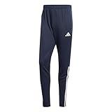 adidas Men's Sereno Cut 3-Stripes Regular Slim Tapered Pants, Ink/White