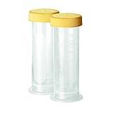 Medela Breast Milk Storage Bottles, 2.7 Ounce Containers, Leak Proof Lids, Breastmilk Freezer or Refrigerator Storage, Made Without BPA , 12 Count (Pack of 1 )