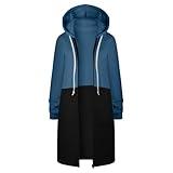 BDPORKAS Womens Black Sweatshirt Tunic Elegant Monday Of Cyber Hoody Fitness Long Sleeve Zip Hooded Lady Cozy Regular Blue 5Xl