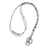 Vera Bradley Women's Cotton Breakaway Lanyard, Tranquil Medallion - Recycled Cotton, One Size