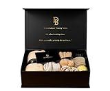 Wellness Box 12pc Self Care Spa Gift Basket for Women - Loving Gift Basket for Mothers Day, Birthday, Best Friend set, Womens Beauty Kit. Luxury Gifts with Scented Candle, Jade Roller, Bath Bomb.