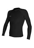 O'Neill Wetsuits Men's Hyperfreak 1.5mm L/S Top Wetsuits, Black/Black, Medium US