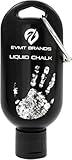 EVMT Brands Liquid Chalk, Mess Free Gym Chalk for Weightlifting, Gymnastics, Rock Climbing. Sweat Resistant and Long Lasting for Stronger Grip. Package May Vary.