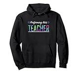 Performing Arts Teacher Hearts & Love Pullover Hoodie