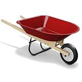 Qtioucp Kid's Wheelbarrow Outdoor Yard Garden Play Toys for Toddlers, Easter Birthday Halloween for Boys Girls