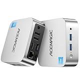 ACEMAGIC N150 Vista Mini PC V1, Twin Lake N150(Beat N100/N95, up to 3.6GHz), 16GB DDR4 RAM 512 SSD Mini Computers,11 Pro Desktop 4K Dual Display/HDMI/WiFi/BT/LAN for Home/Office