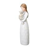 ST.LORIAN Angel of Friendship Cat Memorial Gifts, Hand-Painted Cat Angel Figurine Statue,Gift to Celebrate Loving Pets and Cat Lovers