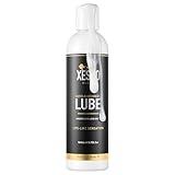 XESSO Water-Based Creamy Lube, Unscented 8.3 Fl Oz, Thick White Gel-Like Slippery Glide, Hypoallergenic for Women, Men & Couples. Made in US & Discreet Package. Package May Vary