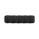 Blink Outdoor 4 (newest model), Wireless smart security camera, two-year battery, 1080p HD day and infrared night live view, two-way talk – 5 camera system