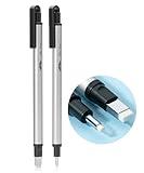 Mr. Pen- Pen Style Eraser, 2 Pack, Square & Round Tip, Eraser Pen Eraser, Pencil Erasers, Eraser Pencil, Back to School Supplies