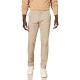 Amazon Essentials Men's Classic-Fit Casual Stretch Chino Pant, Tan, 36W x 32L
