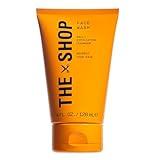The Shop by Lebron James Men's Daily Exfoliating Face Wash, Gentle Cleanser for All Skin Types, Unclogs Pores, Removes Dirt & Oil, Smoothes Rough & Uneven Texture, Eucalyptus Scent, 4 Fl Oz