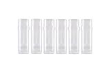 6 ct. Deodorant Twist-up Empty Containers (Natural) - for lotion bar, heel balm etc. (2 oz.) …
