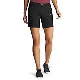Eddie Bauer Womens Rainier Shorts, Black, 10 US