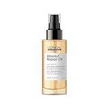 L'Oréal Professionnel Paris Absolut Repair 10-in-1 Oil – Nourishing Multi-Benefit Oil For Dry & Damaged Hair, Repairs Hair and Provides Shine