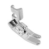 FIKLOTA 10mm (0.4" Wide) Low Shank Straight Stitch Presser Foot for Singer, Brother, Janome, Juki, Babylock, Elna, Kenmore, White, Necchi, Simplicity, and More Sewing Machines