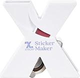 Xyron X150 Sticker Maker, Makes 1.5" Stickers, For Scrapbooking, Crafts, Cards, School Projects, Acid-Free Adhesive, Portable, Color May Vary (XRN150)