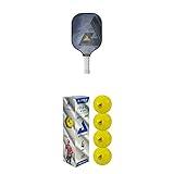 JOOLA Essentials Performance Pickleball Paddle + JOOLA Primo Pickleball Balls - 4 Pack