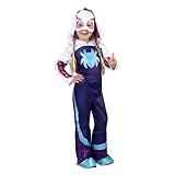 MARVEL Toddler Ghost Spider Costume, Girls Spider-Man and His Amazing Friends Gwen Stacy Kids Costume - Officially Licensed 3T/4T