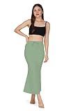 Sunehla Deal Saree Shapewear Petticoat for Women, Cotton Blended,Petticoat,Skirts for Women,Shape Wear (SDL495) (Englishgreen,Medium)