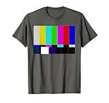 Color Bars TV Test Pattern T Shirt - Television Color Broadc T-Shirt