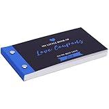 JULEASEL Love Coupon Book for Him - Romantic Love Gifts for Husband Boyfriend, 20 Fun Love Coupons +10 Blank Wild Cards- Couples Gifts for Anniversaries, Birthdays, Valentine's Day & More!