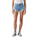 Levi's Women's Premium 501 Original Shorts, Athens Mid Short, 33