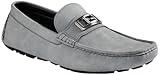 Guess Men's AGARO Driving Style Loafer, Grey 030, 11