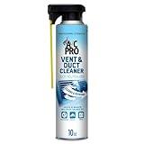 InterDynamics Certified A/C Pro Vent and Duct Cleaner, Professional Strength Odor Eliminator for Cars, Truck, HVAC, 10 Oz