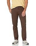 Amazon Essentials Men's Chinos, Athletic Fit, Work Pants, 5-Pocket, Comfort Stretch, Brown, 38W x 30L