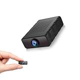 Hidden Camera, Nanny Cam for Home | 2025 4K HD Mini Security Camera, Free Cloud & SD Storage, Works with/Without WiFi for Baby/Pet/Nanny Monitoring