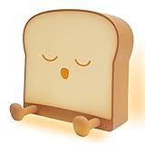 QANYI Cool Toast Bread Night Lamp, Desk Lamp Gifts for Women, Teen Girls & Adults - Men's Christmas & Graduation Gift Ideas