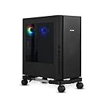 YOSE Computer Tower Stand, Adjustable Mobile CPU Stand with Rolling Caster Wheels, Premium PC Tower Stand Holder for Floor Carpet Gaming PC Case