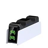 Controller Charger for PS5 Dualsense & Edge Controllers, Video Games for Legacy Systems for PlayStation Systems for PlayStation 2 for Games
