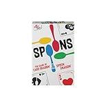 Spoons Games, Card Games for Kids - Spoons Game, Deck of Cards, Fun Family Games for Kids and Adults, Playing Cards, Game Night, Travel Games, 3-5 Multi-Player Card Game, Games for Adults, Ages 7+