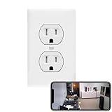 Jovision HD 4K Power Outlet Spy Camera Covert Receptacle AC DC Hidden Camera