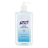 PURELL Advanced Hand Sanitizer Refreshing Gel, Clean Scent, 1 Liter Pump Bottle (Pack of 1) - 9632-04-CMR