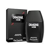 Guy Laroche Drakkar Noir, Iconic Designer Fragrance, Intense & Powerful Eau de Toilette, Fougere Blend & Aromatic Spices, Long Lasting Mens Cologne, Day and Evening Scent, 3.4 Fl. Oz.