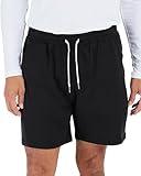 True Classic Mens Shorts - Active Comfort - Mens Athletic Shorts with Pockets, Pack of 1, Black, XL