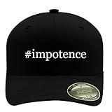 #Impotence - Hashtag Men's Flexfit Baseball Hat Cap, Black, Large/X-Large