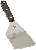 SABATIER Triple Rivet Wide Turner, 9.625 Inch Stainless Steel Spatula for Cast Iron, Griddle and Grill Cooking, Professional Grade Kitchen Utensil