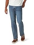 Wrangler Authentics Men's Regular Fit Comfort Flex Waist Jean, Slate, 34W x 30L