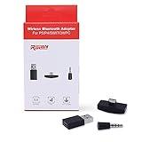 RALAN Bluetooth Dongle Adapter USB 5.0, Wireless Mini Microphone USB Audio Adapter Receiver Compatible with PS4 /PS5…