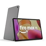 Amazon Fire Max 11 tablet (newest model) vivid 11” display, all-in-one for streaming, reading, and gaming, 14-hour battery life, optional stylus and keyboard, 128 GB, Gray, without lockscreen ads
