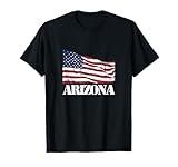 Arizona United States of America flag stars stripes AZ USA T-Shirt