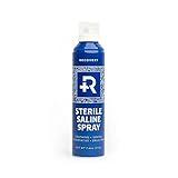 Recovery Aftercare Saline Piercing Aftercare Spray - Sterile Saline Solution for Ear, Belly & Nose Piercings - Removes Dirt & Debris - Soothing & Gentle Cleaner - Vegan & Preservative-Free (7.4 oz)