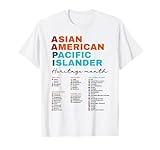 AAPI Asian American and Pacific Islander Heritage Month 2024 T-Shirt